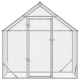 Chicken Cage Silver 170 x 100 x 177 cm Galvanised Steel 42023408