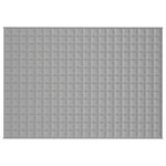Weighted Blanket Grey 140x200 cm Single 6 kg Fabric 3154779