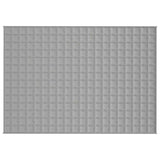 Weighted Blanket Grey 140x200 cm Single 6 kg Fabric 3154779