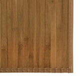 Rug Rectangular Brown 80x400 cm Bamboo 376920