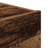 Bedside Cabinet Old Wood 45 x 40 x 55 cm Engineered Wood 863057
