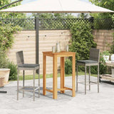 Garden Bar Set Grey 3295295
