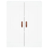 Highboard White 69.5x34x180 cm Engineered Wood 3199721