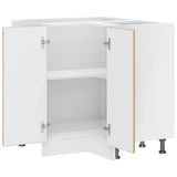 Kitchen Corner Base Cabinet Lucca Artisan Oak Engineered Wood 853756