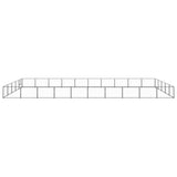 Dog Kennel Black 50 m Steel 3082162