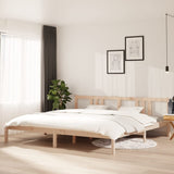 Bed Frame without Mattress Solid Wood 200x200 cm 814904