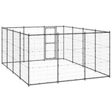 Outdoor Dog Kennel Steel 14.52 m 3082313