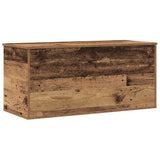 Storage Box Old wood 100 x 42 x 46 cm Engineered Wood 862291