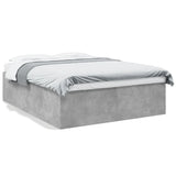 Bed Frame without Mattress Concrete Grey 150x200 cm 3280919