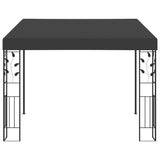 Wall-mounted Gazebo 3x3x2.5 m Anthracite 48000