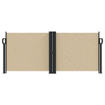 ZNTS Retractable Side Awning Beige 100x600 cm 4004585