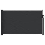 ZNTS Retractable Side Awning Black 117x300 cm 4004279