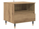 Bedside Cabinet with Drawer 2 pcs Artisan Oak 40 x 35 x 50 cm 882652