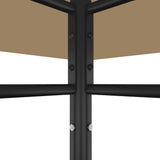 Gazebo 3x3x2.7 m Taupe 180 g/m 313919