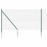 Welded Wire Fence with Spikes 10 x 1 m PVC-coated Steel 3352046