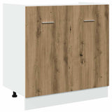 11 Piece Kitchen Cabinet Set Lyon" Artisan Oak Engineered Wood 3328580