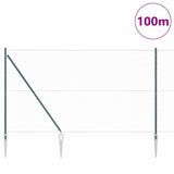 Welded Wire Fence with Spikes 100 x 1.6 m 3353180