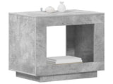 Side Table Concrete Grey 60 x 40 x 65 cm Engineered Wood 899898