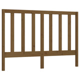 Bed Headboard Honey Brown 166x4x100 cm Solid Wood Pine 817703