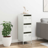 Highboard White 39x35x103.5 cm Steel 851405