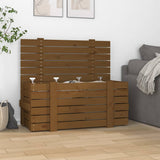 Storage Box Honey Brown 91x40.5x42 cm Solid Wood Pine 825001