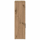 Bookcase Artisan Oak 60x24x85 cm Engineered Wood 860417