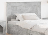 Headboard with Headboard Concrete Grey 80 cm Engineered Wood 887492