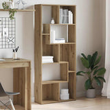 Bookcase Artisan Oak 67x24x161 cm Engineered Wood 856015