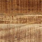 Coffee Table 45x45x35 cm Solid Rough Wood Mango 374067
