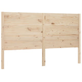 Headboard 206x4x100 cm Solid Wood Pine 818740