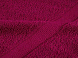 Premium Sauna Towels "SOLUND" 2 pcs Bordeaux 80x200 cm 600 gsm 137218
