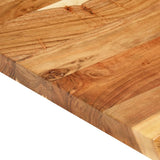Bathroom Vanity Top Solid Acacia Wood 58x52x3.8 cm 286318