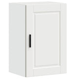 Kitchen Wall Cabinet Porto White Engineered Wood 854027