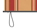 Roller Blind Multicolour 160 x 250 cm Fabric and Aluminum 42037196