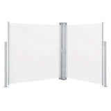 Retractable Side Awning Cream 140x600 cm 48455