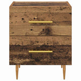 Bedside Cabinet Old Wood 40 x 35 x 47.5 cm Engineered Wood 881995