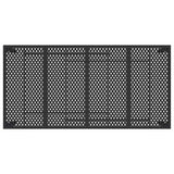 Garden Table Anthracite 200x100x72 cm Steel 362747