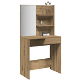 Dressing Table with Mirror Artisan Oak 74.5x40x141 cm 857008