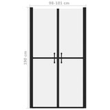 Shower Door Frosted ESG x190 cm 150844