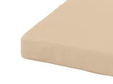 4-Piece Seat Cushions SOEST 4 pcs 100% Polyester Cream 944724