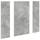 Wall-Mounted Coat Rack Concrete Grey 96 x 1.5 x 90 cm 874534
