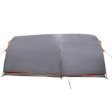 Tunnel tent Grey and Orange 500 x 348 x 200 cm Taffeta 42001171