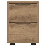 Bedside Table Artisan Oak 30.5 x 30 x 43 cm Engineered Wood 888815