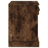 Bedside Cabinets 2 pcs Smoked Oak 43x36x50 cm 816355