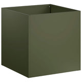 Garden Planter 2 pcs Olive Green 45 x 45 x 45 cm 8004973