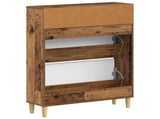 Shoe Cabinet ARNHEM 78 x 24 x 103 cm Engineered Wood Old Wood 896663