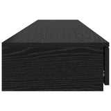 Bed Drawers Black Oak 180 x 36.5 x 16.5 cm Engineered Wood 866980