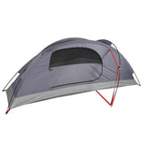 Camping Tent Dome 1-Person Orange Waterproof 94561