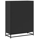 Book Cabinet Black 80.5x35x107.5 cm Engineered Wood 849119
