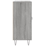 Sideboard Grey Sonoma 90x34x80 cm Engineered Wood 828106